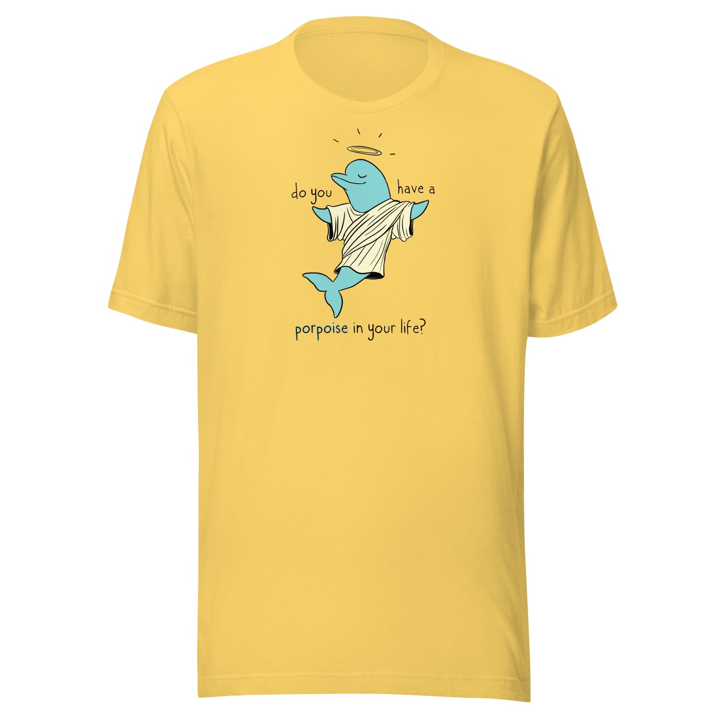 Porpoise Color Unisex t-shirt