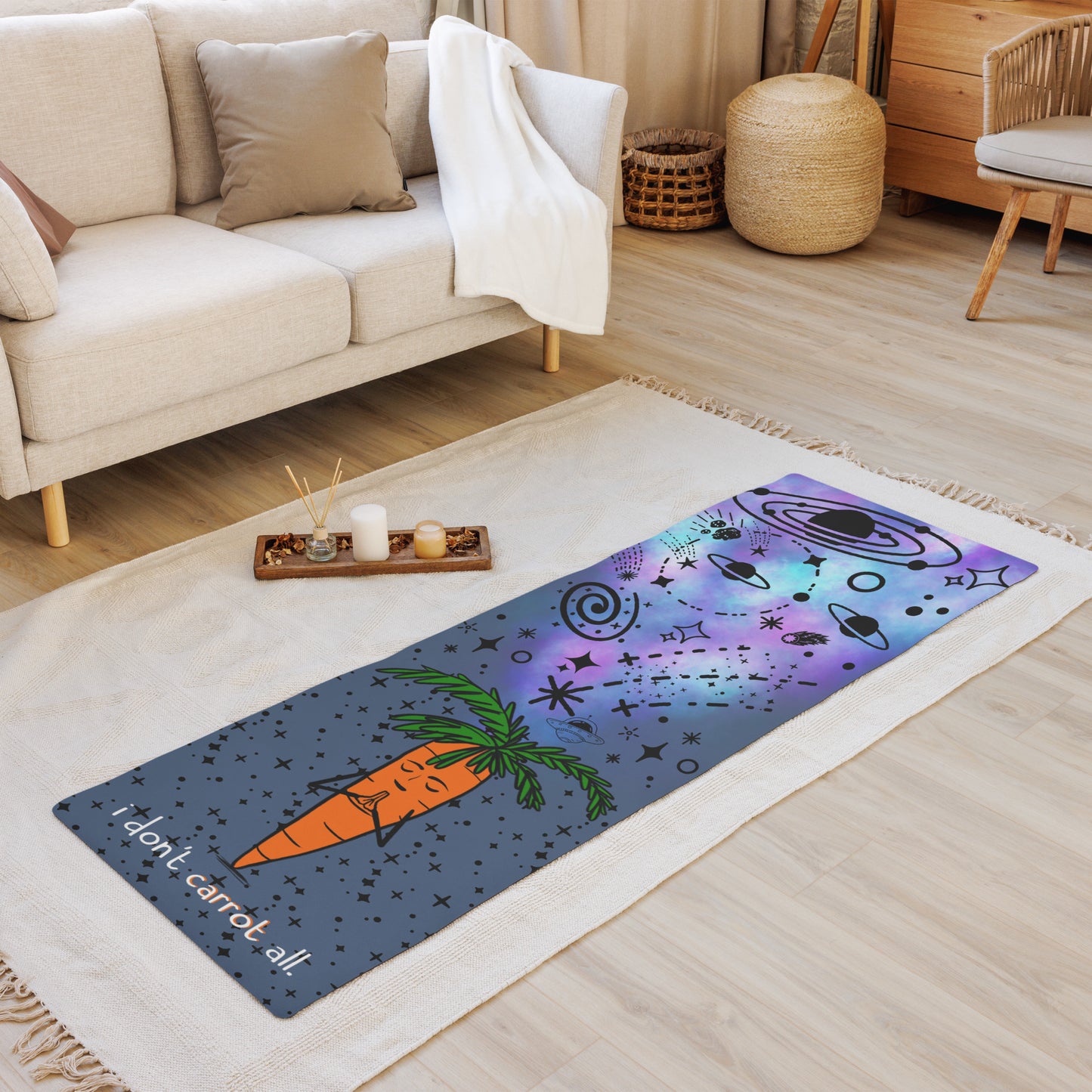 Carrot manifest destiny Yoga mat