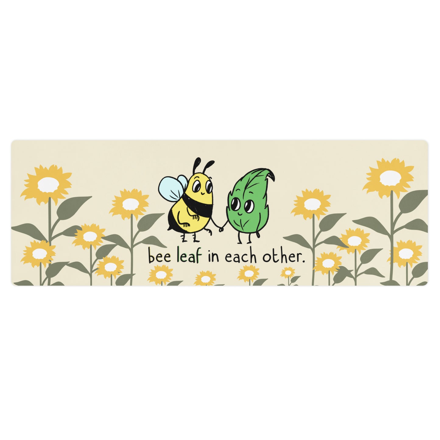 Bee Leaf Yoga mat