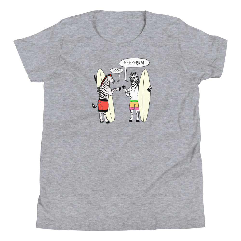 Zebra (2 brahs) Youth Unisex Short Sleeve T