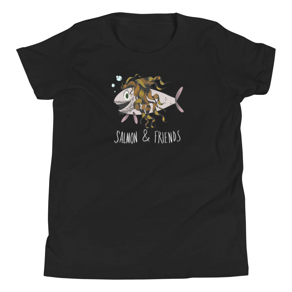 Salmon & Friends Logo Youth T-Shirt unisex