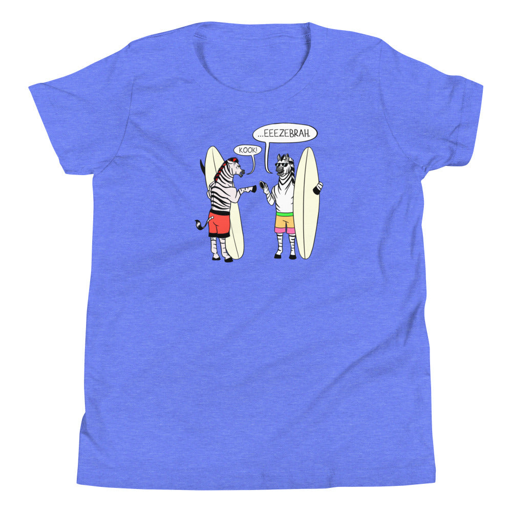 Zebra (2 brahs) Youth Unisex Short Sleeve T