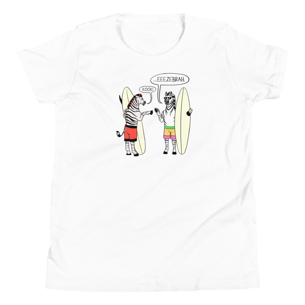 Zebra (2 brahs) Youth Unisex Short Sleeve T