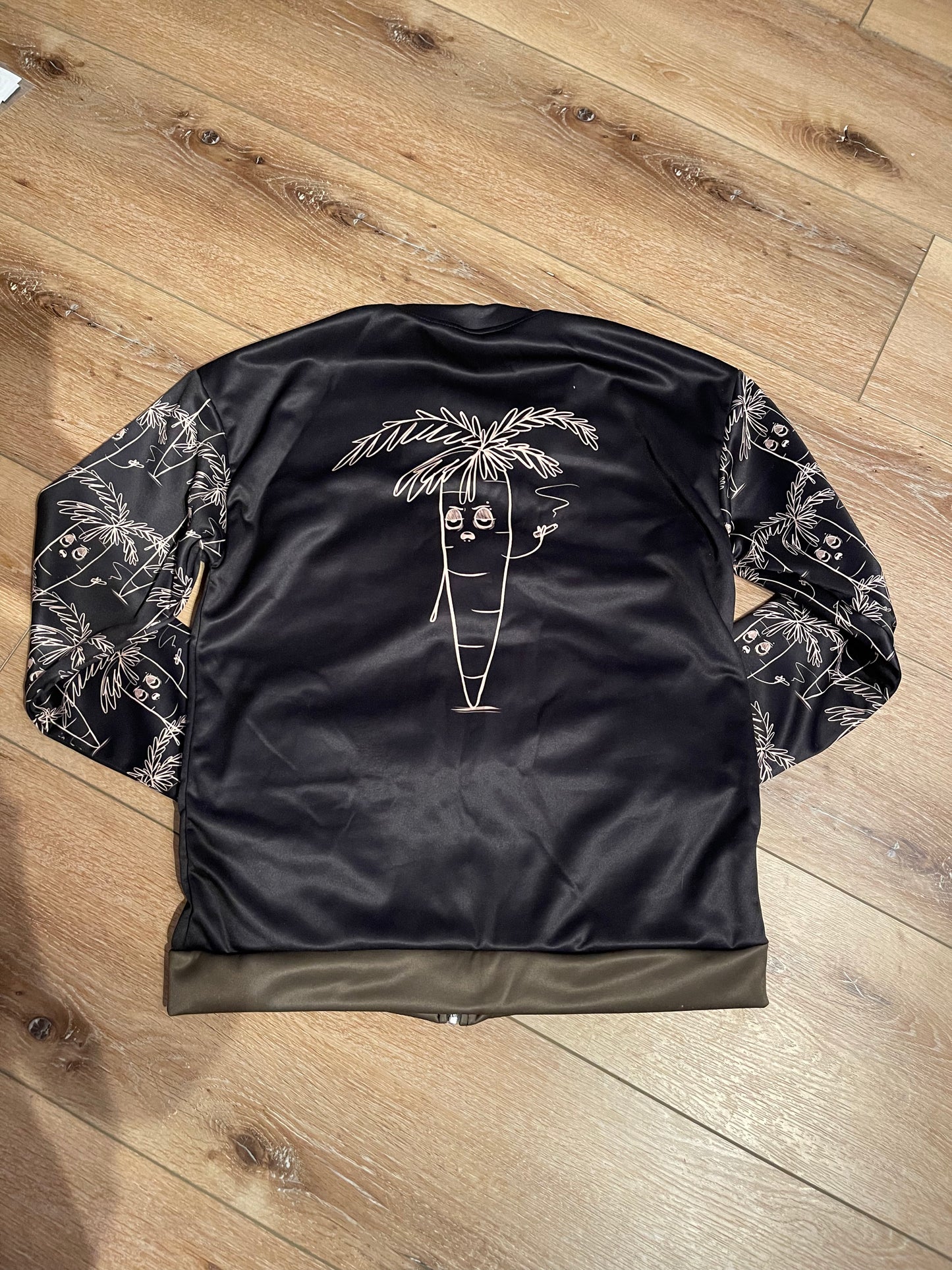 Carrot Custom Unisex Bomber Jacket