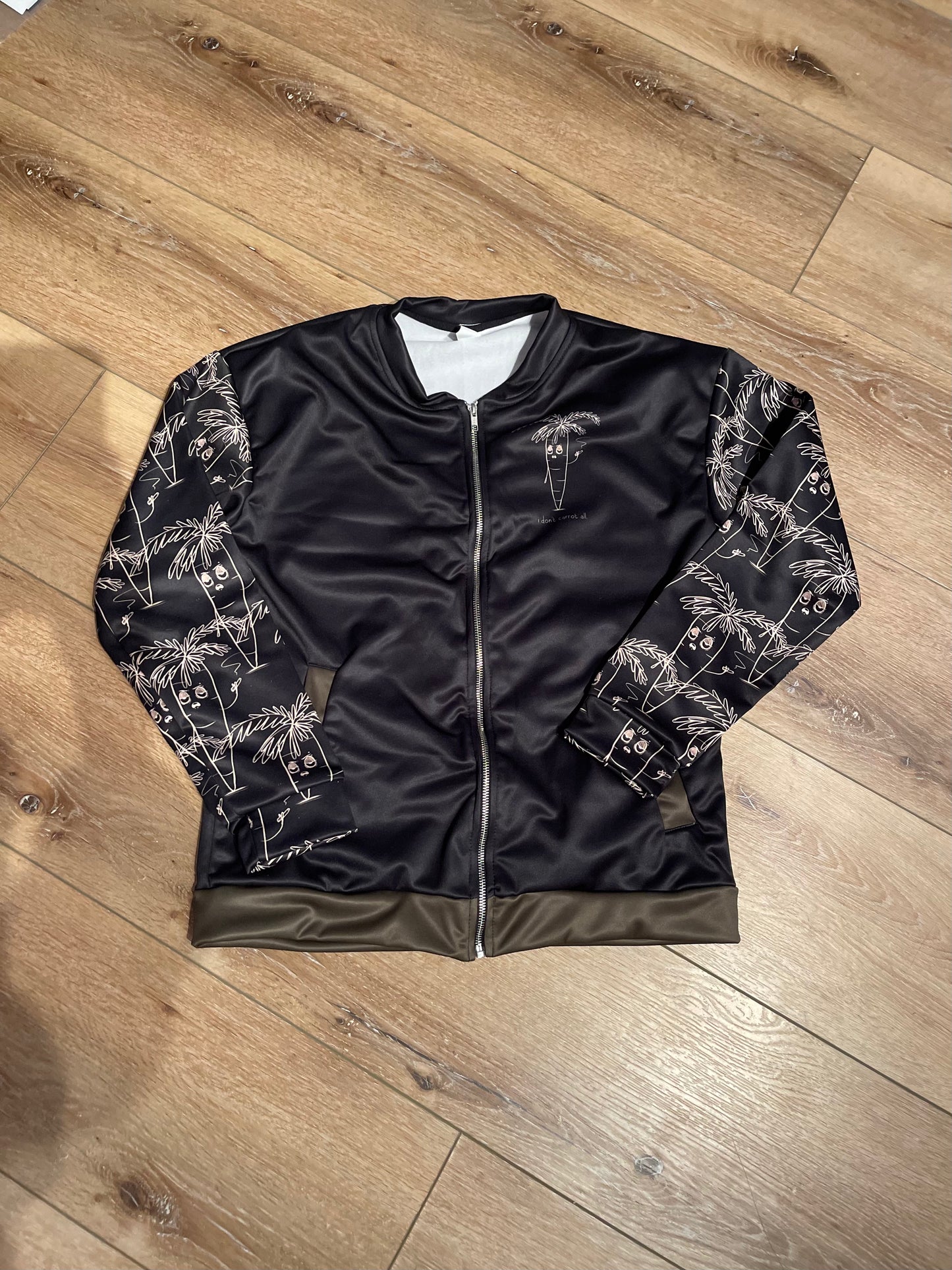 Carrot Custom Unisex Bomber Jacket