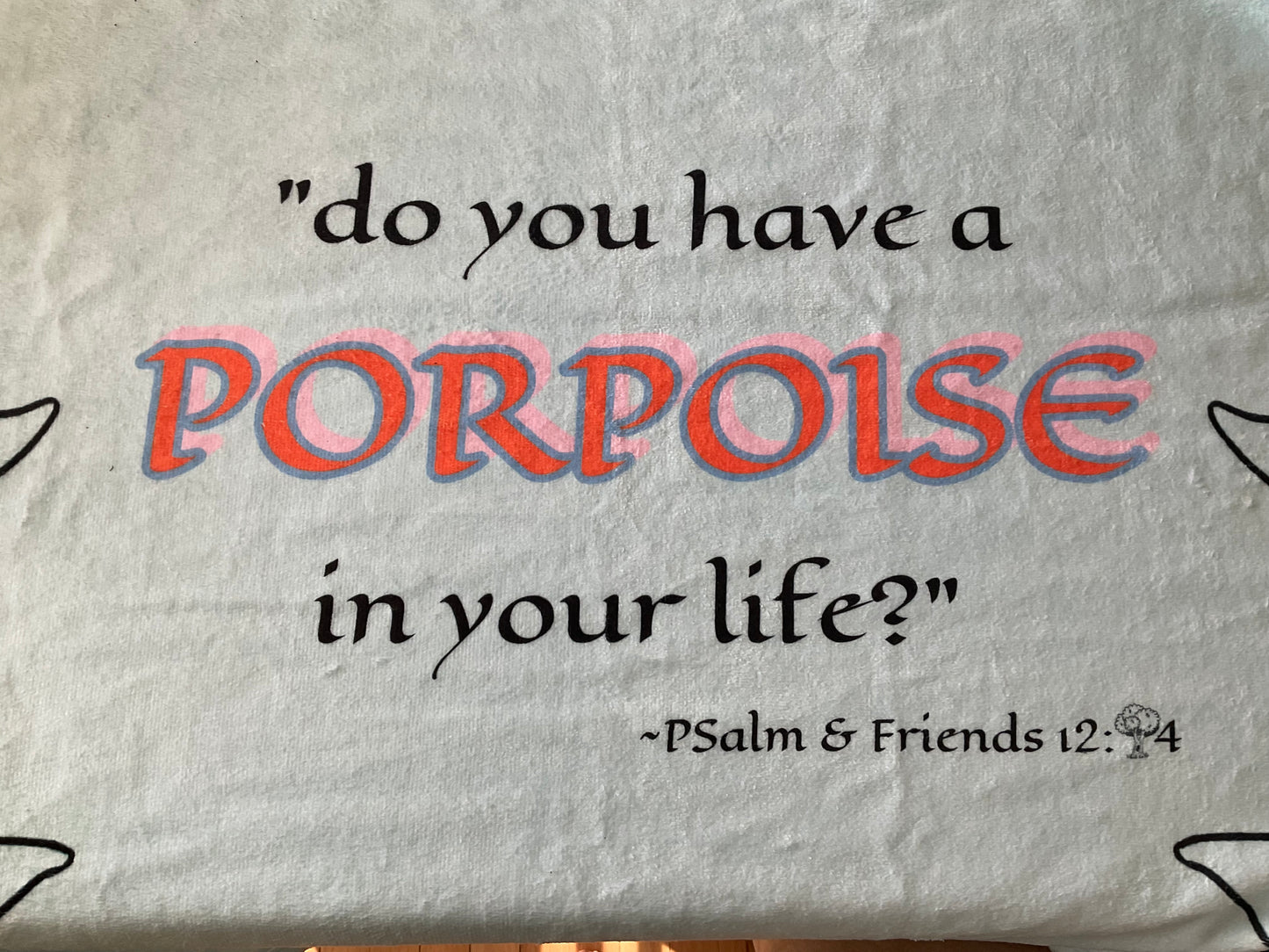 Porpoise Beach Towel