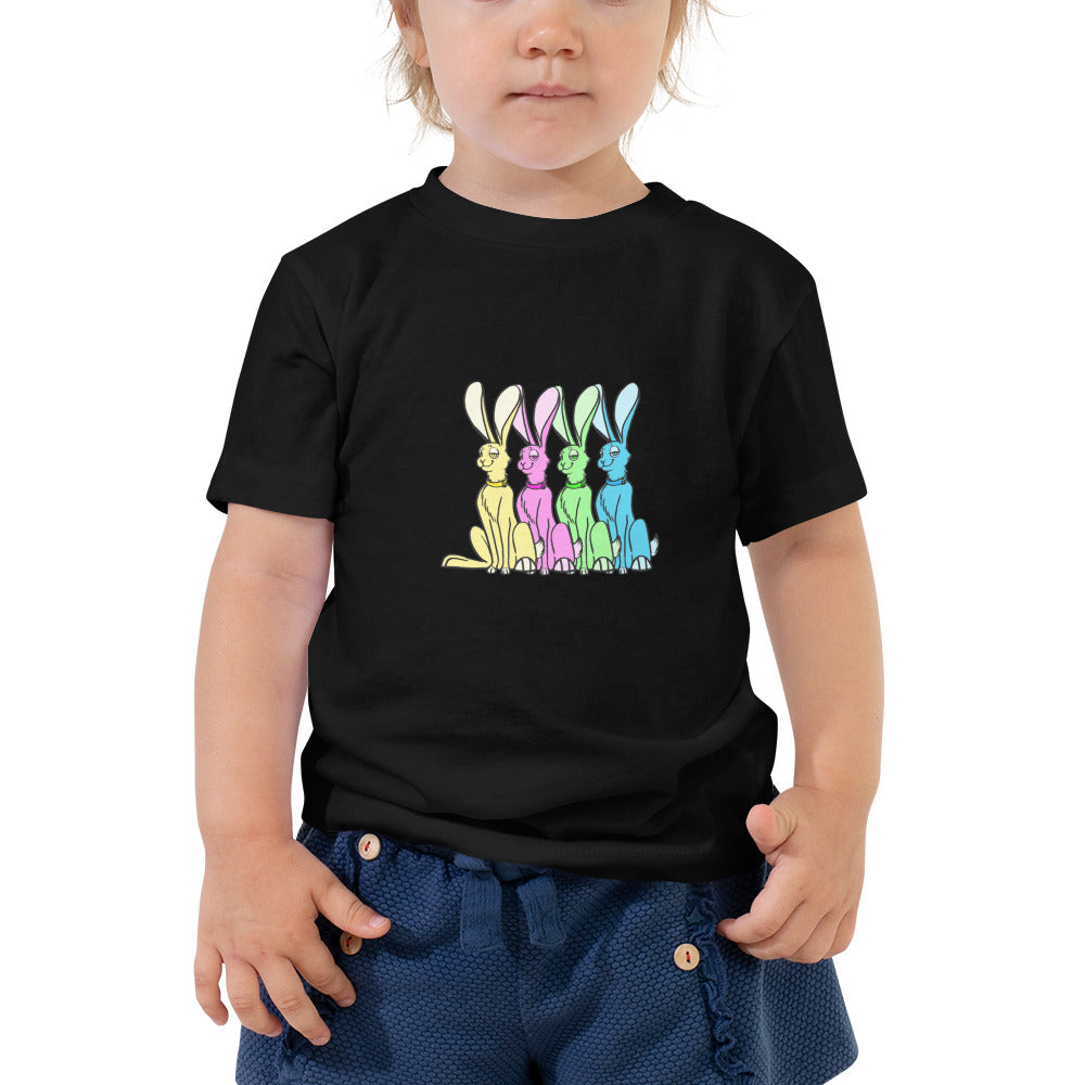 Hoppy Easter Toddler Short Sleeve Tee