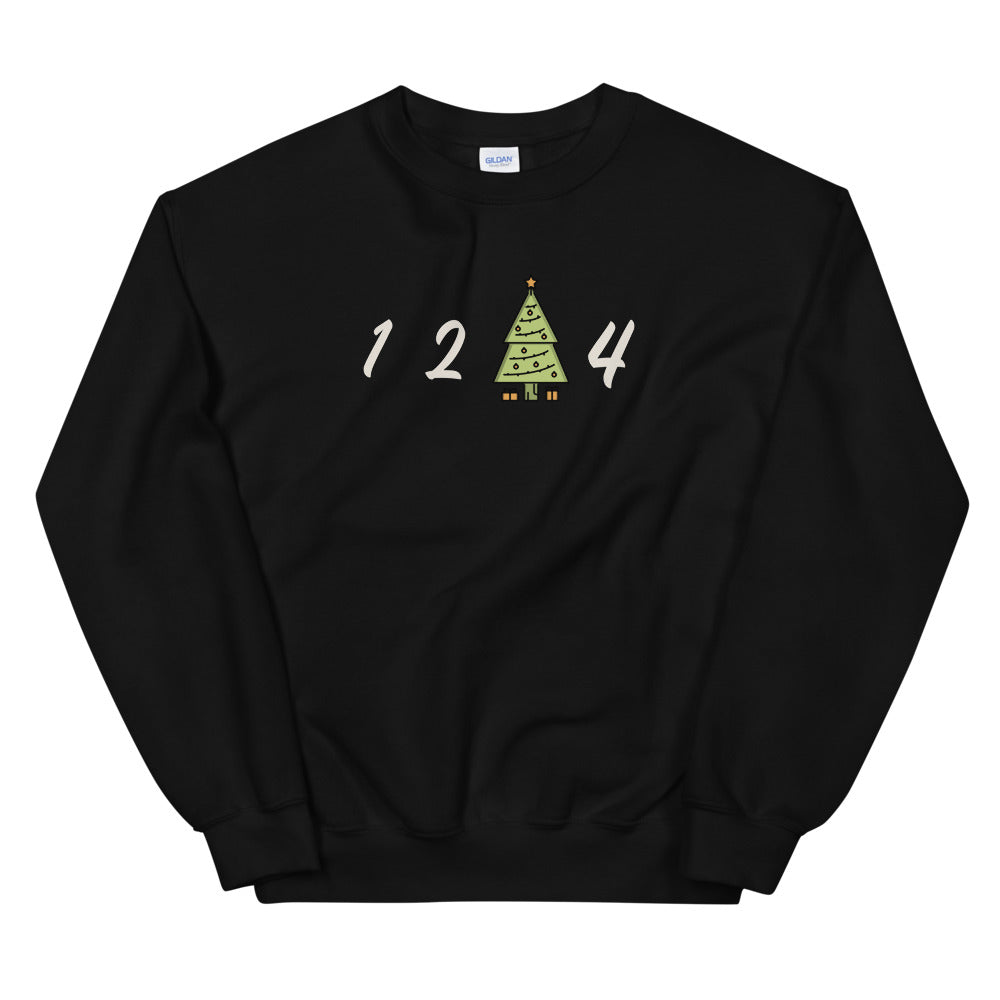 1 2 tree 4 Christmas edition Unisex Sweatshirt