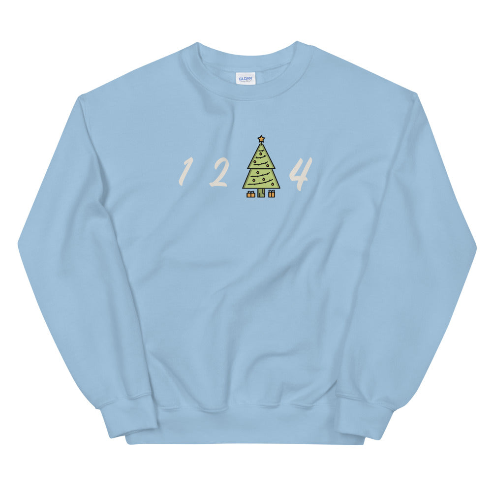 1 2 tree 4 Christmas edition Unisex Sweatshirt