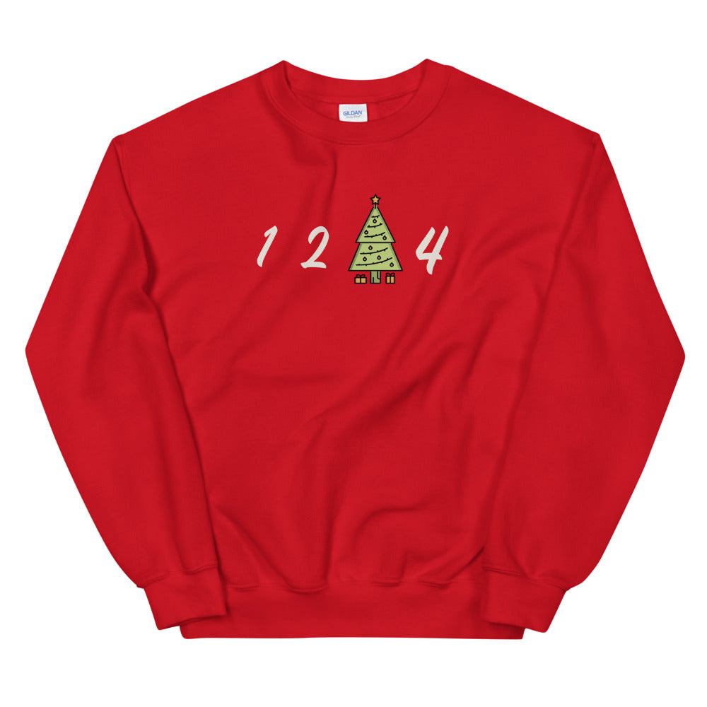 1 2 tree 4 Christmas edition Unisex Sweatshirt