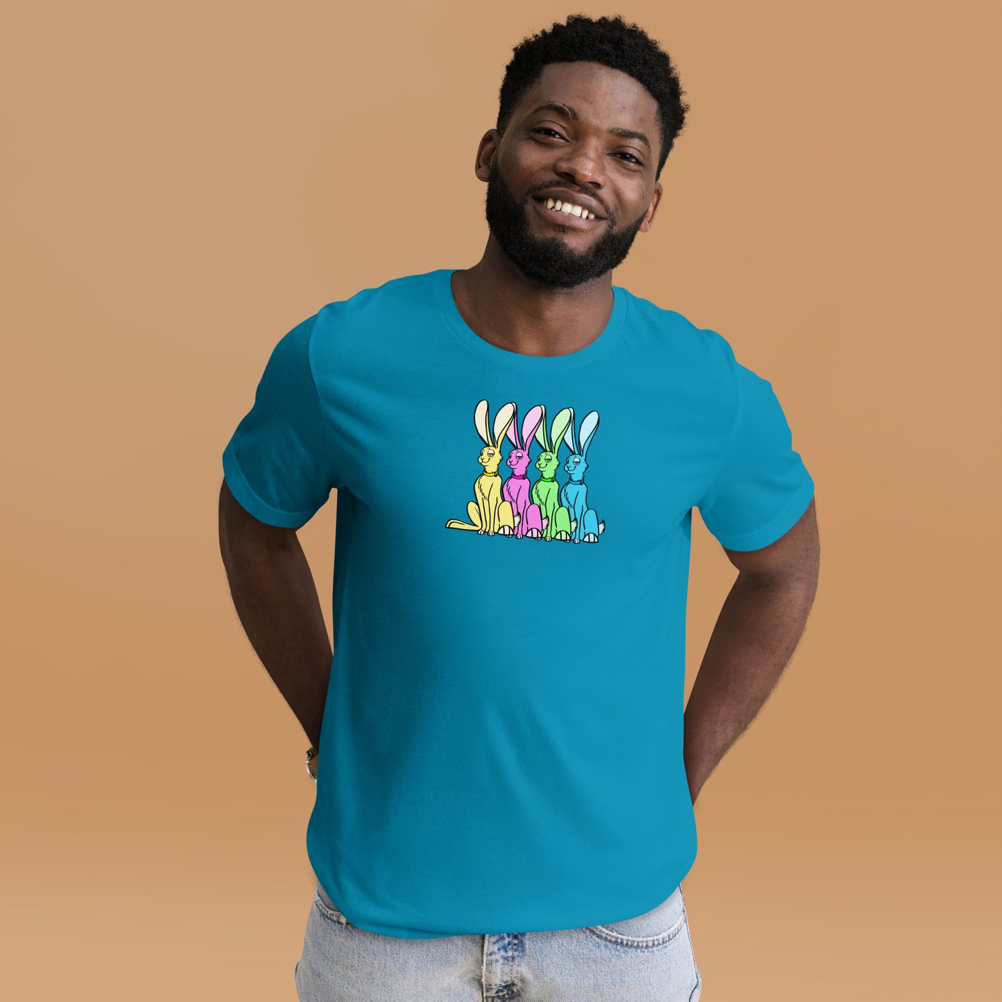 Hoppy Easter Unisex t-shirt