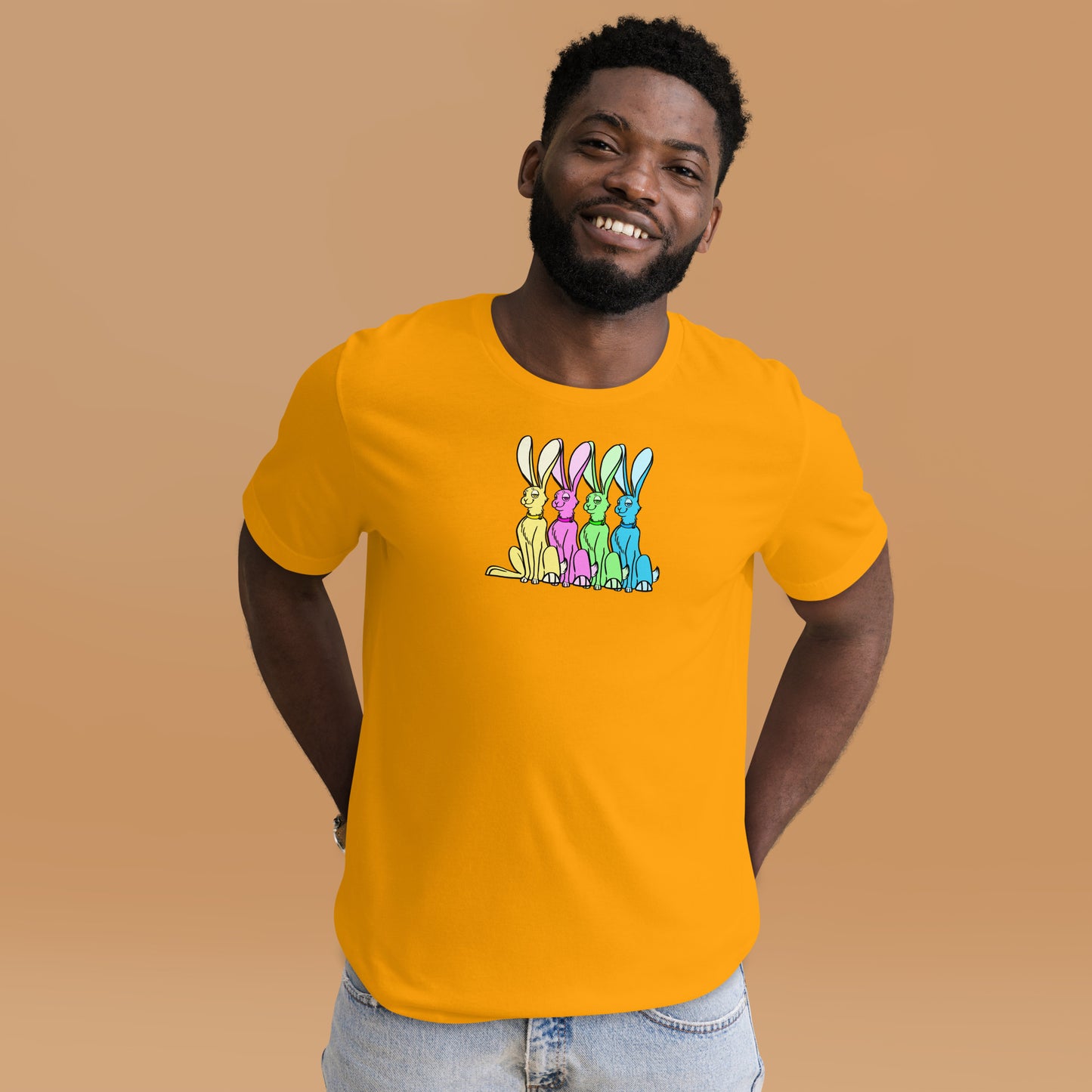 Hoppy Easter Unisex t-shirt