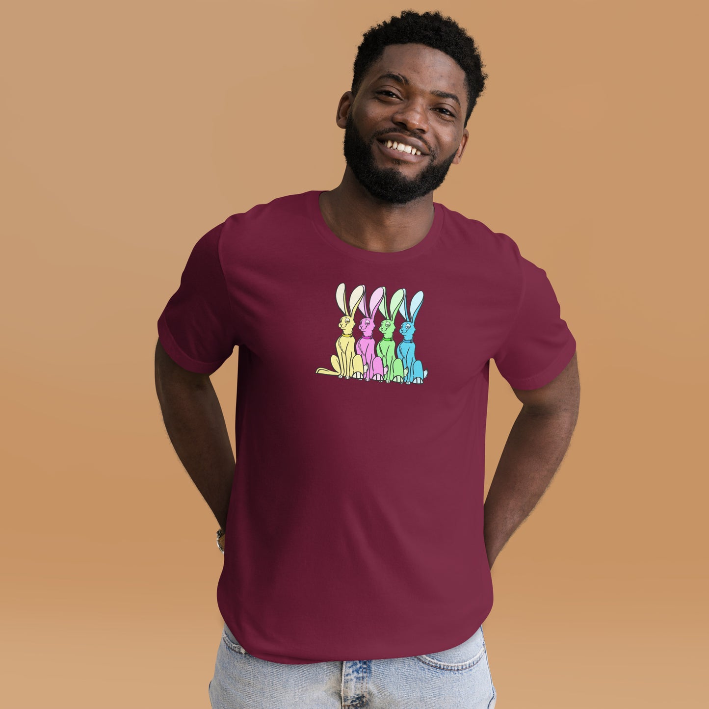 Hoppy Easter Unisex t-shirt