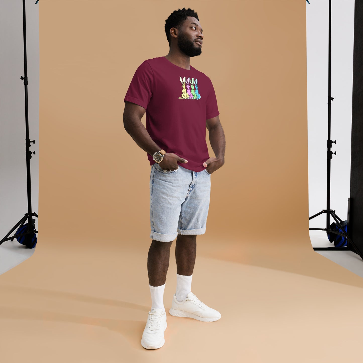 Hoppy Easter Unisex t-shirt