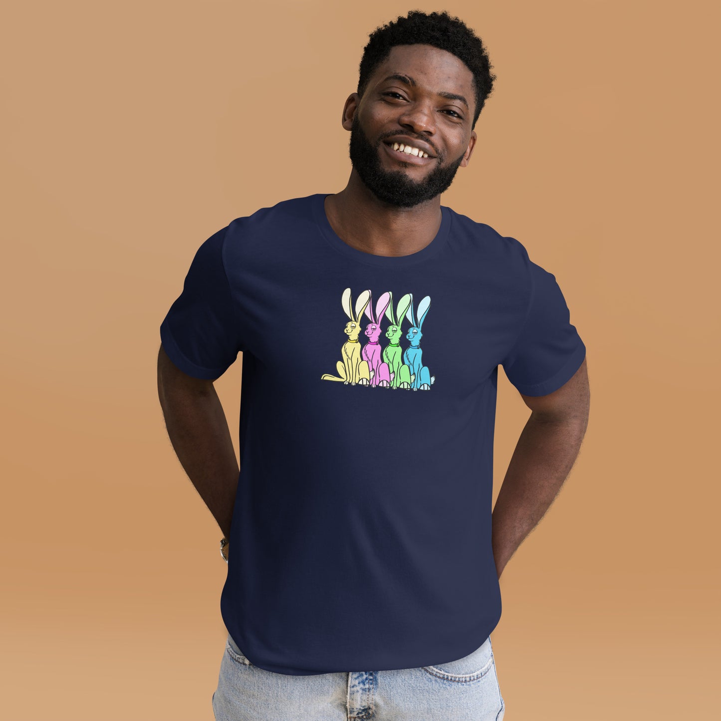 Hoppy Easter Unisex t-shirt