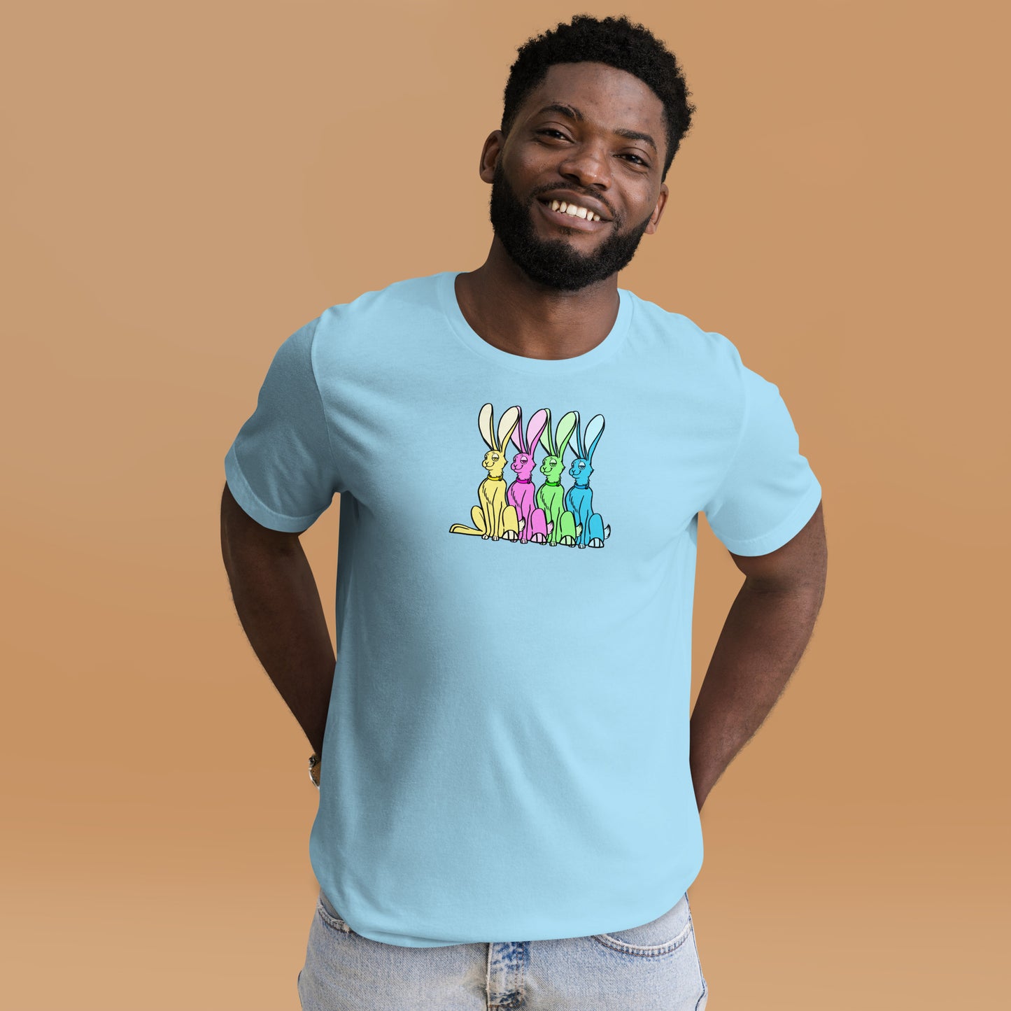 Hoppy Easter Unisex t-shirt