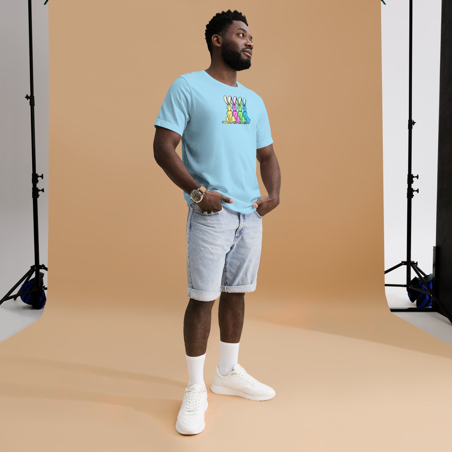 Hoppy Easter Unisex t-shirt
