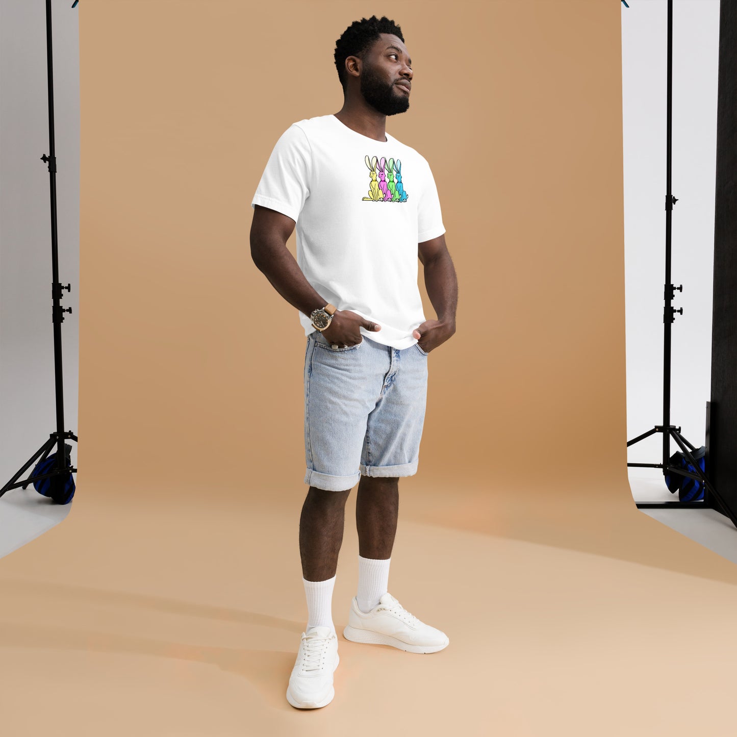 Hoppy Easter Unisex t-shirt
