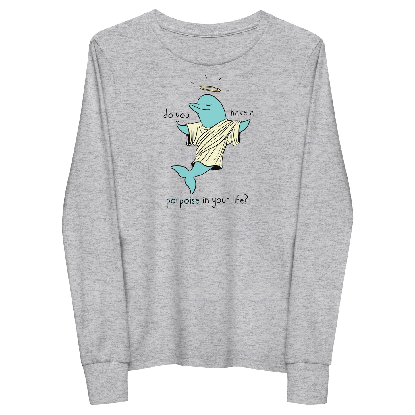 Porpoise Color Youth long sleeve