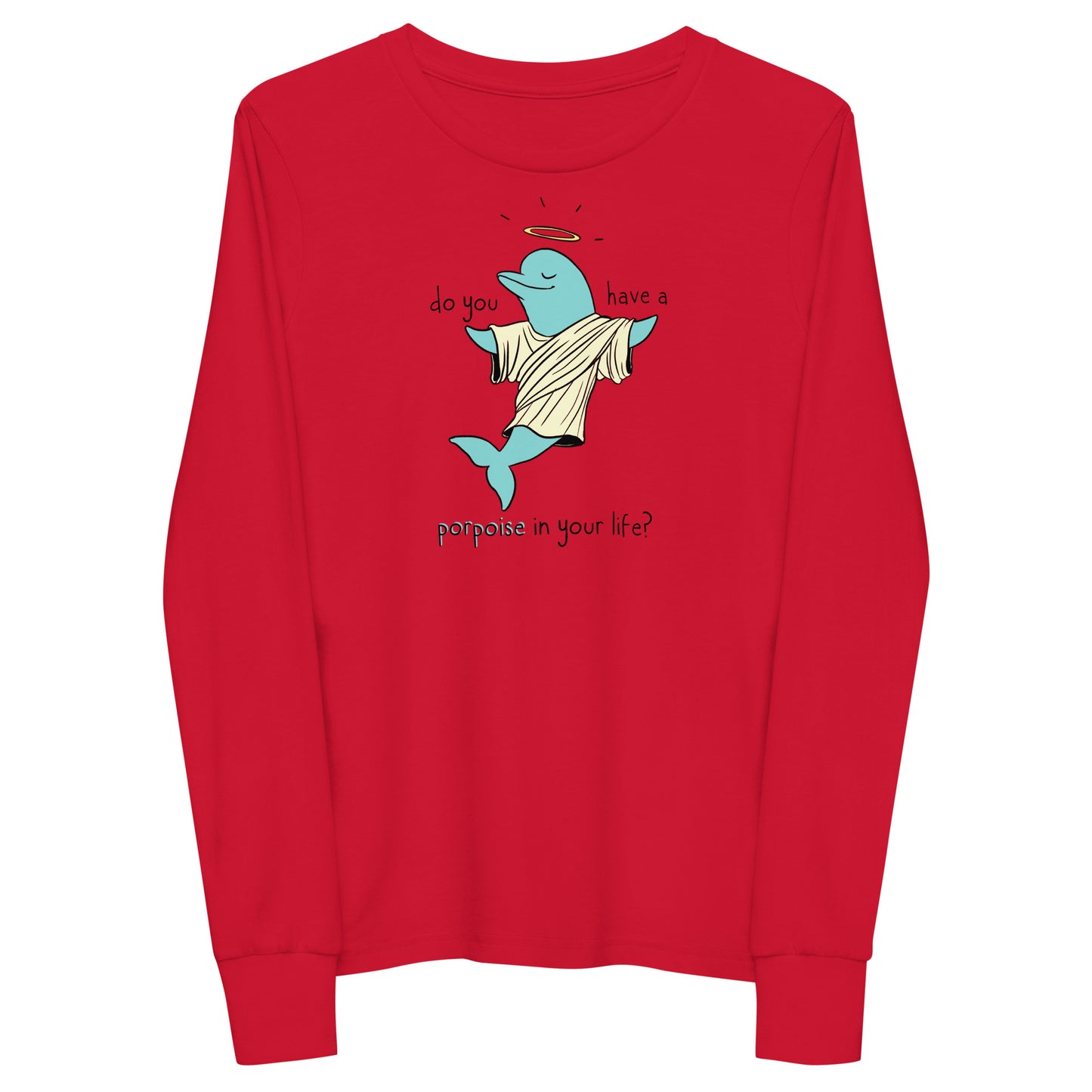 Porpoise Color Youth long sleeve