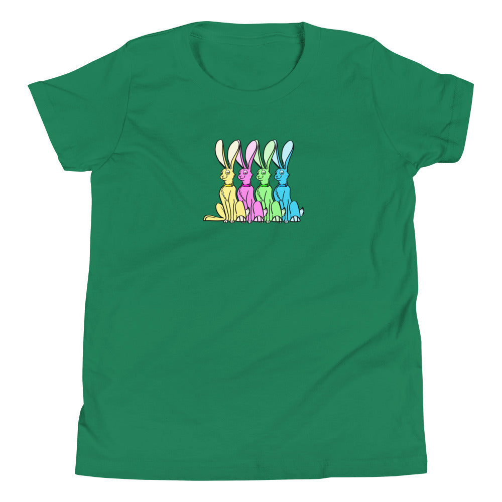 Hoppy easter Youth Short Sleeve T-Shirt