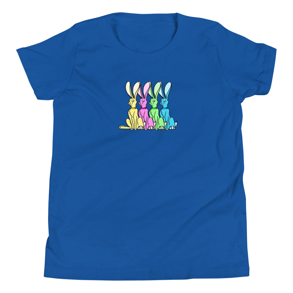 Hoppy easter Youth Short Sleeve T-Shirt