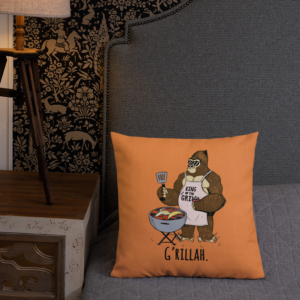 Grilla'h Gorilla Premium Pillow