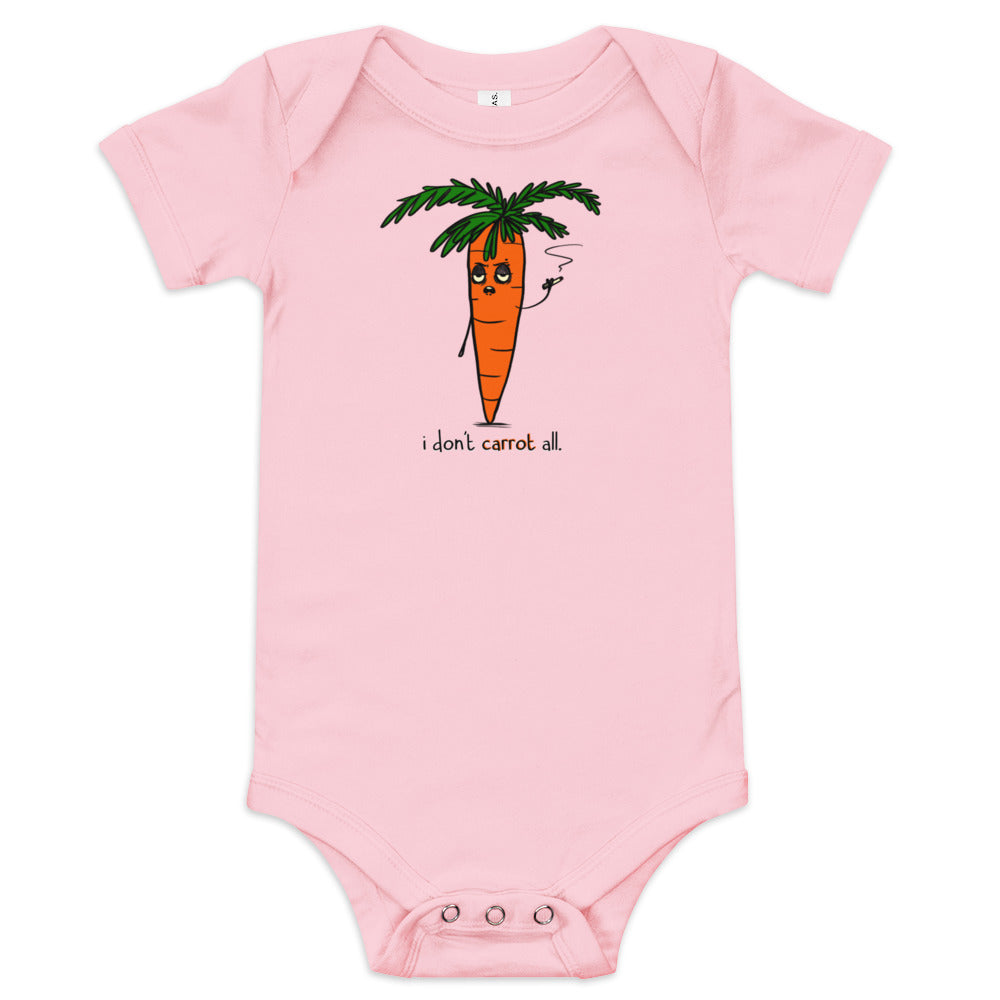 carrot Baby short sleeve onesie