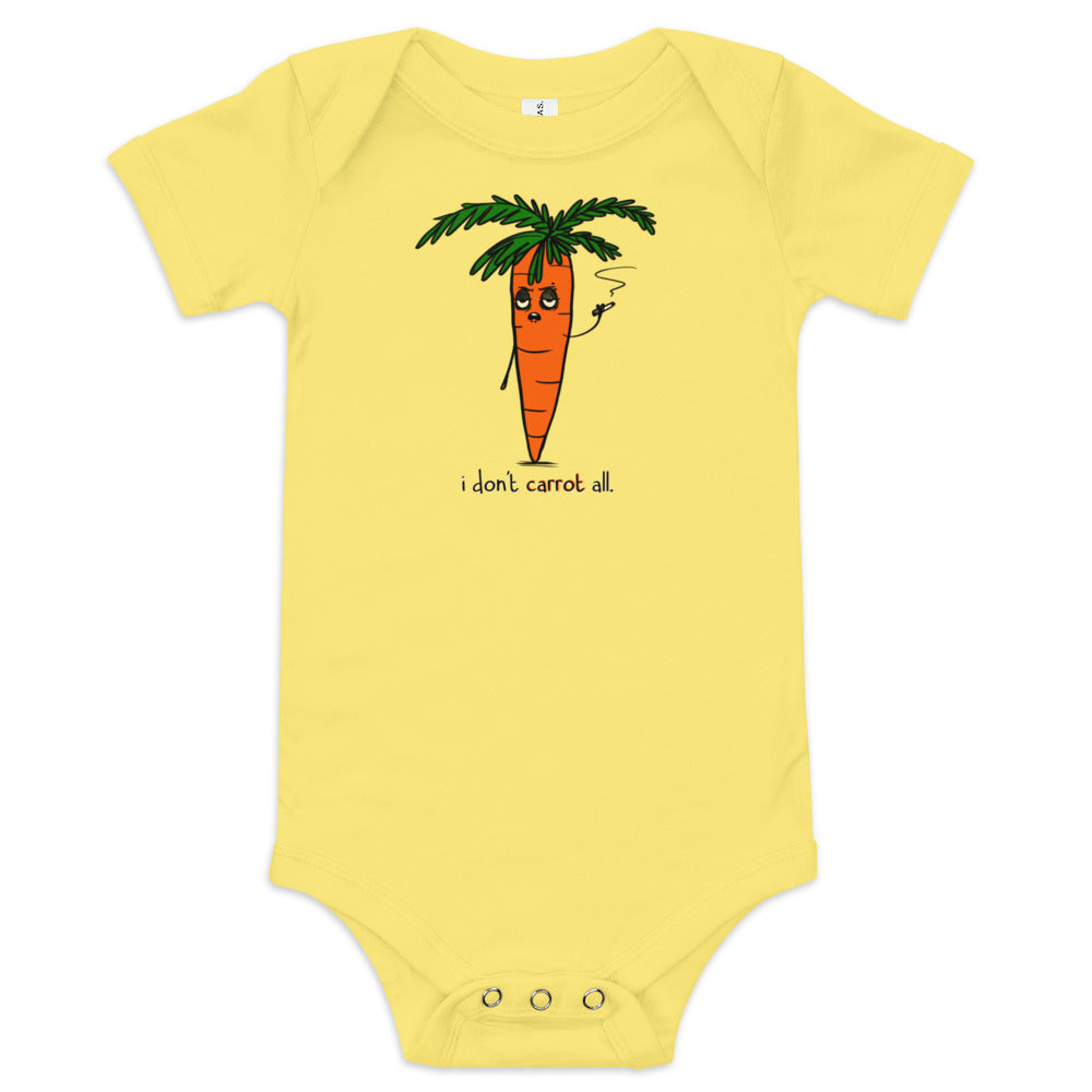 carrot Baby short sleeve onesie