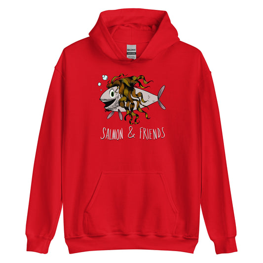 Salmon and Friends Unisex Hoodie