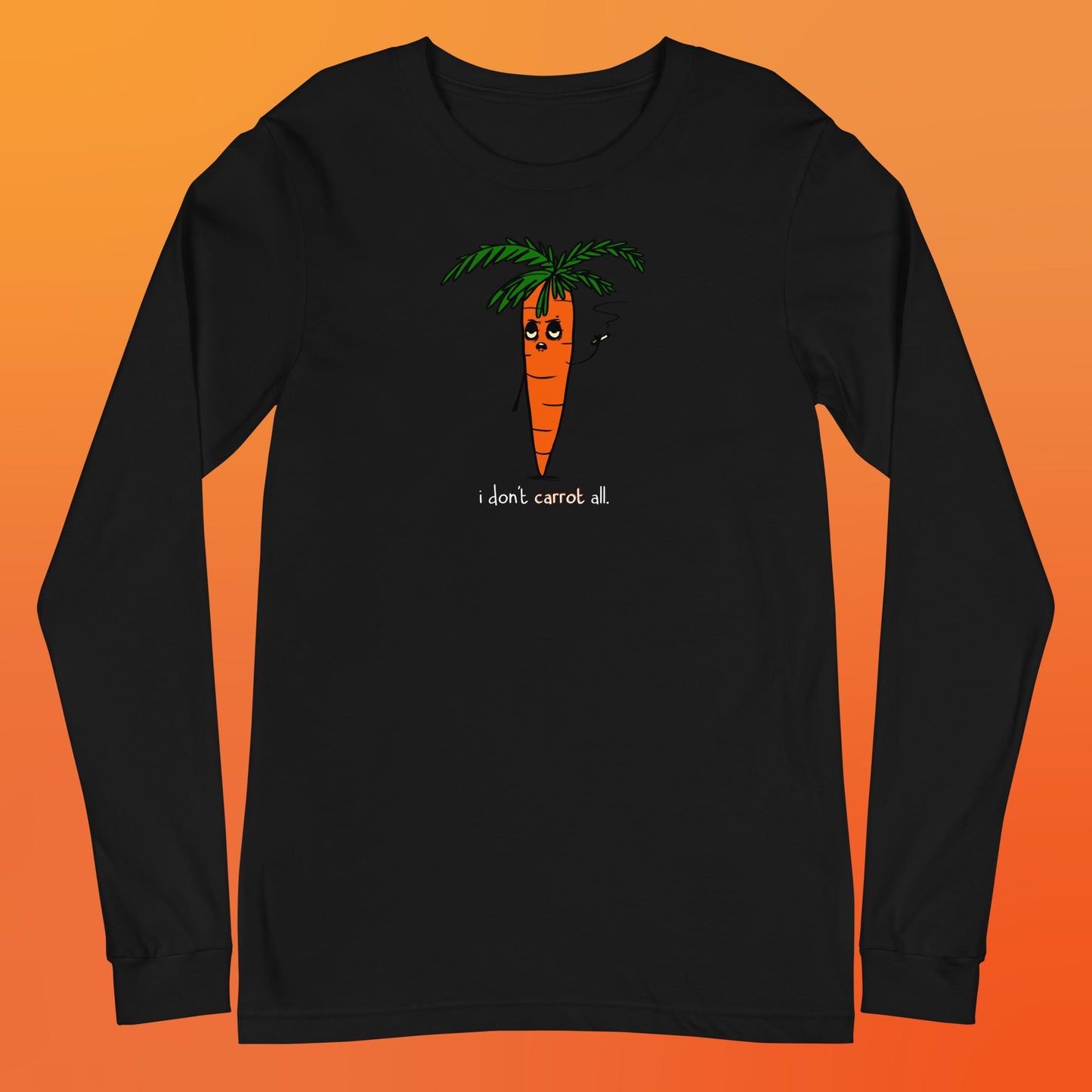 Carrot Unisex Long Sleeve