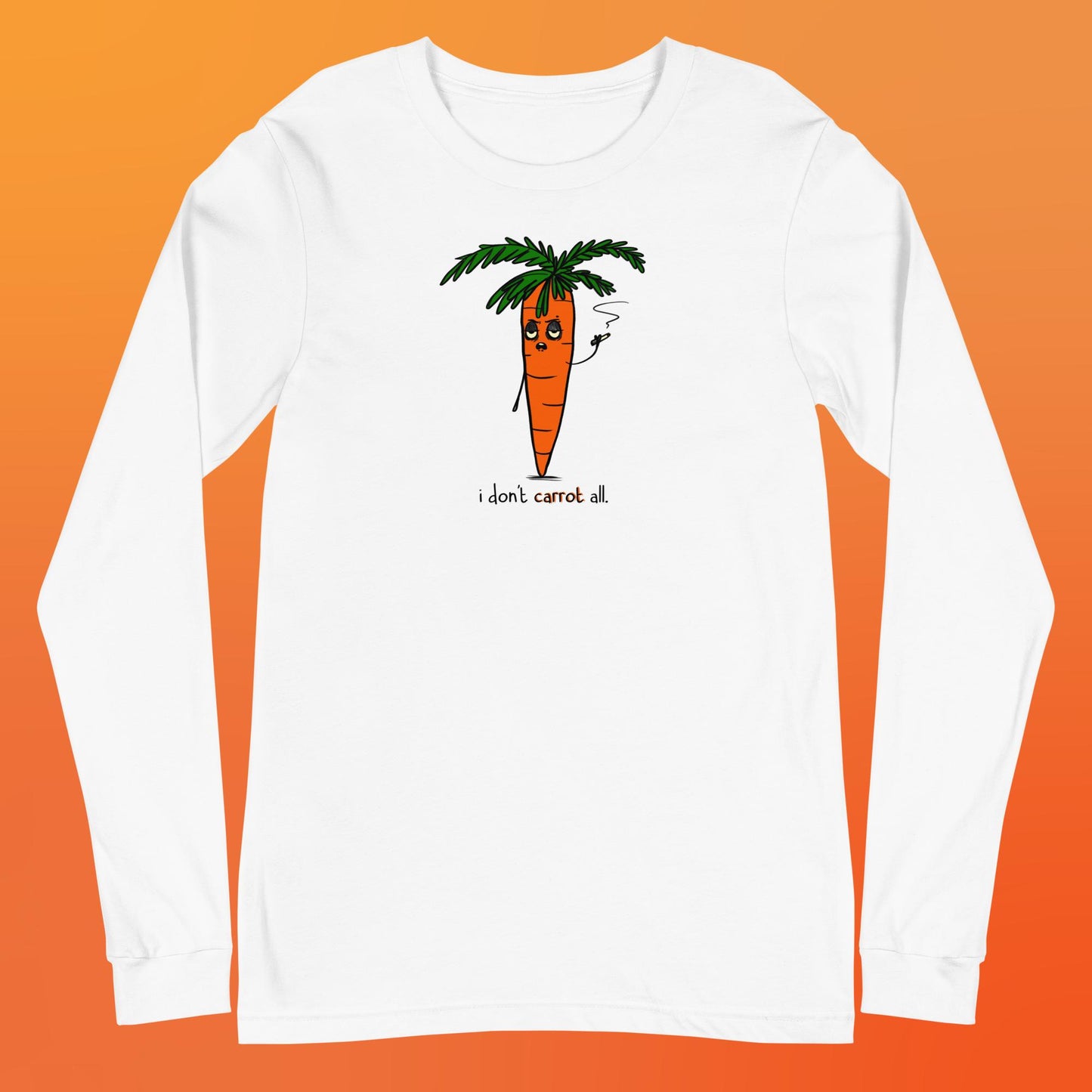 Carrot Unisex Long Sleeve