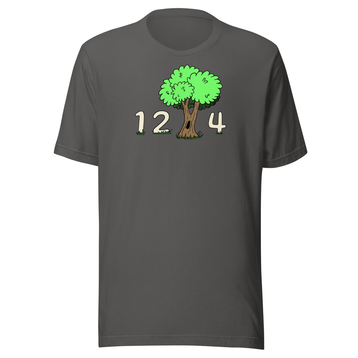 1 2 Tree 4 Unisex Tree shirt