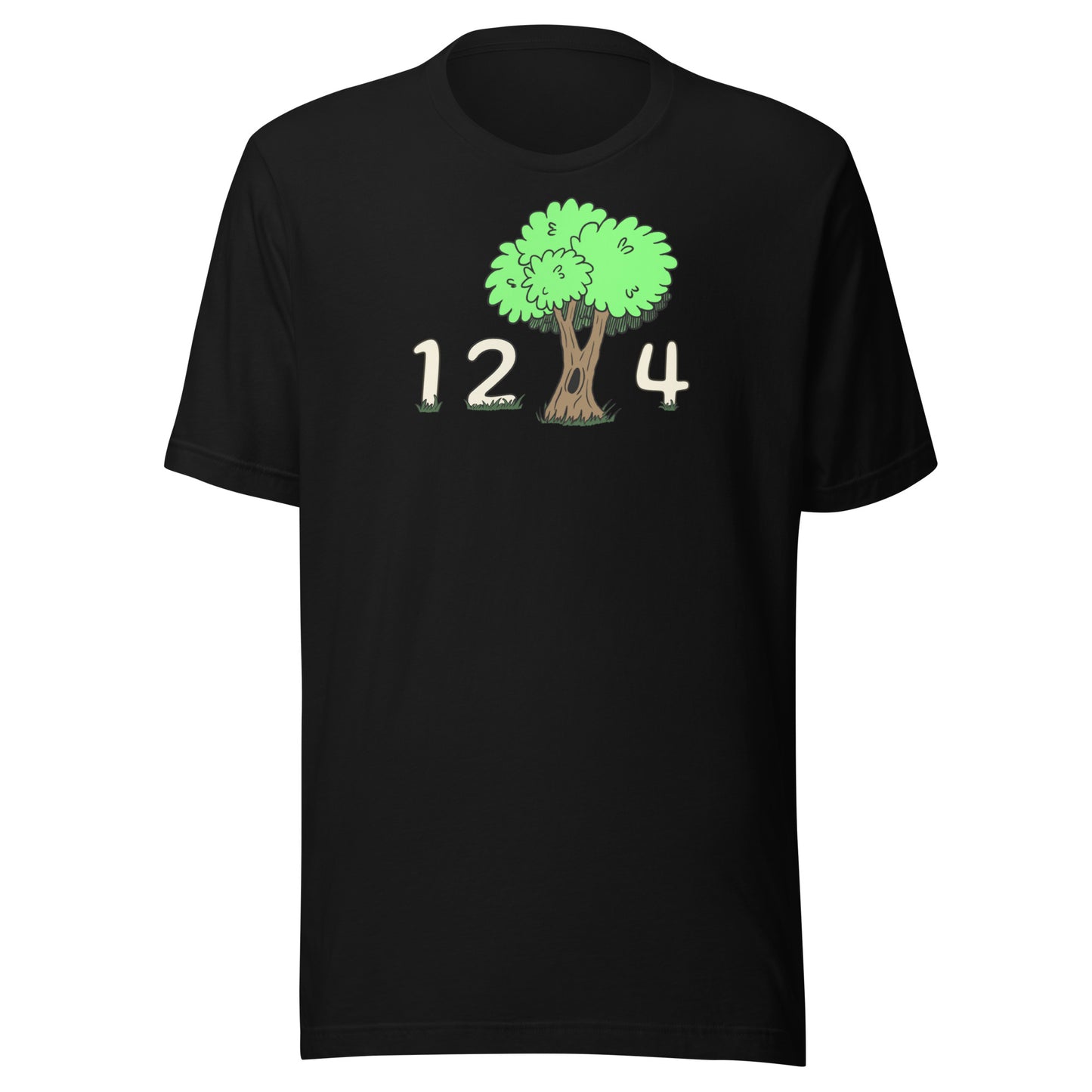 1 2 Tree 4 Unisex Tree shirt