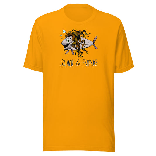 Salmon & Friends Logo (color) Unisex t-shirt