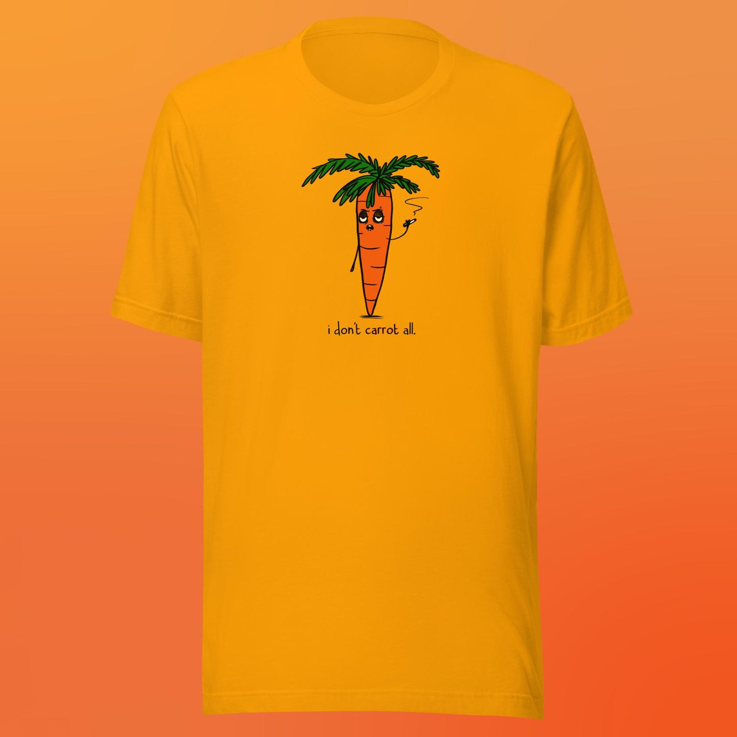Carrot (color) Unisex t-shirt
