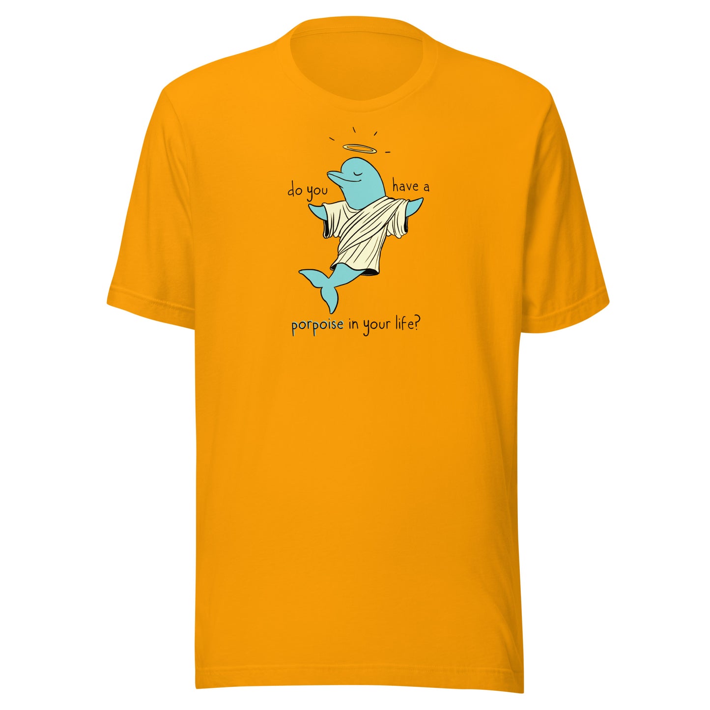 Porpoise Color Unisex  t-shirt