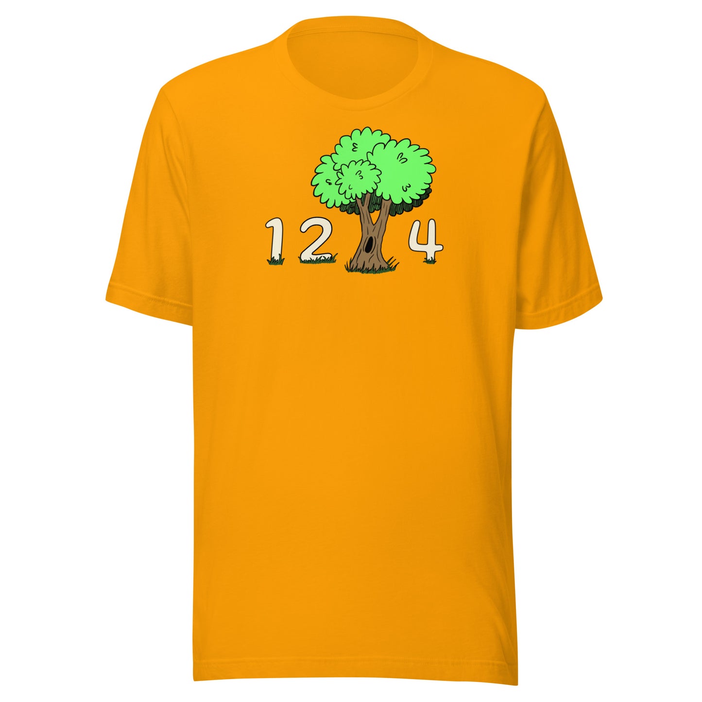 1 2 Tree 4 Unisex Tree shirt