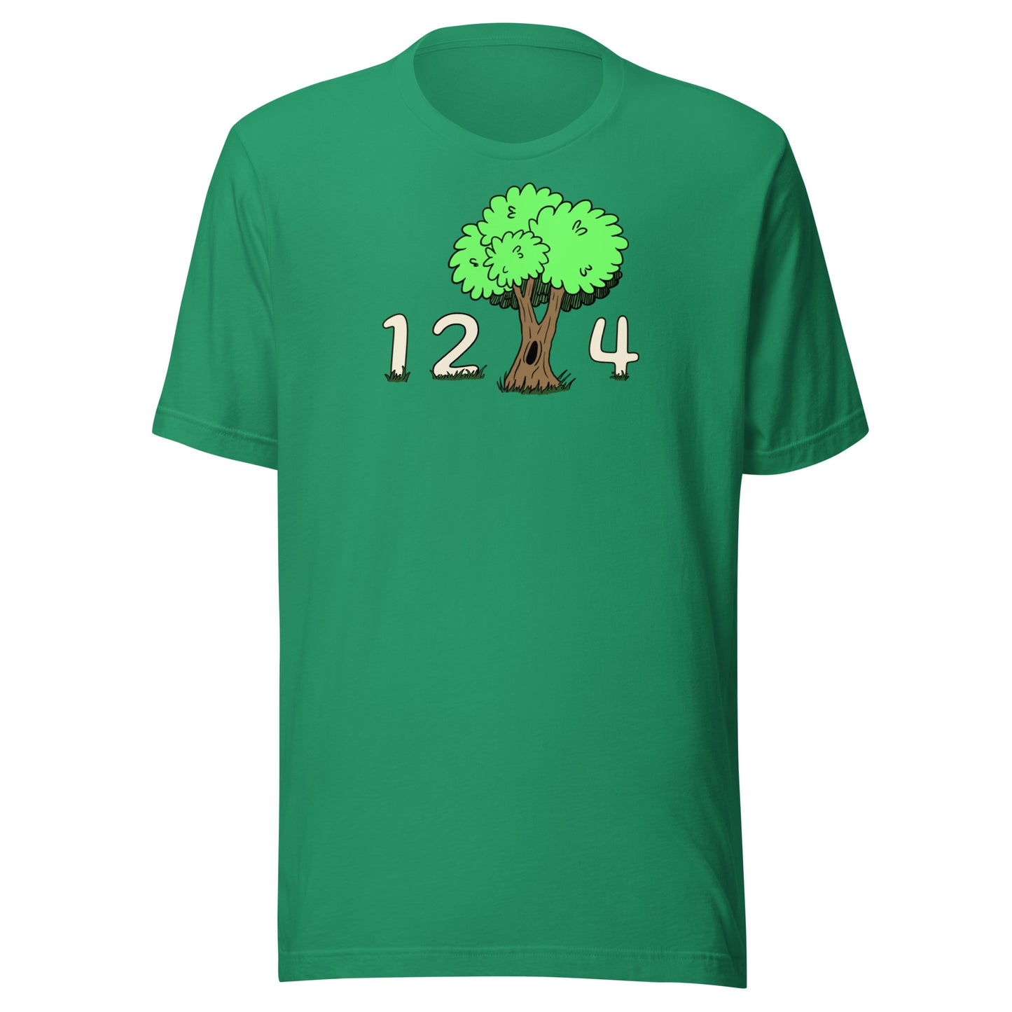 1 2 Tree 4 Unisex Tree shirt