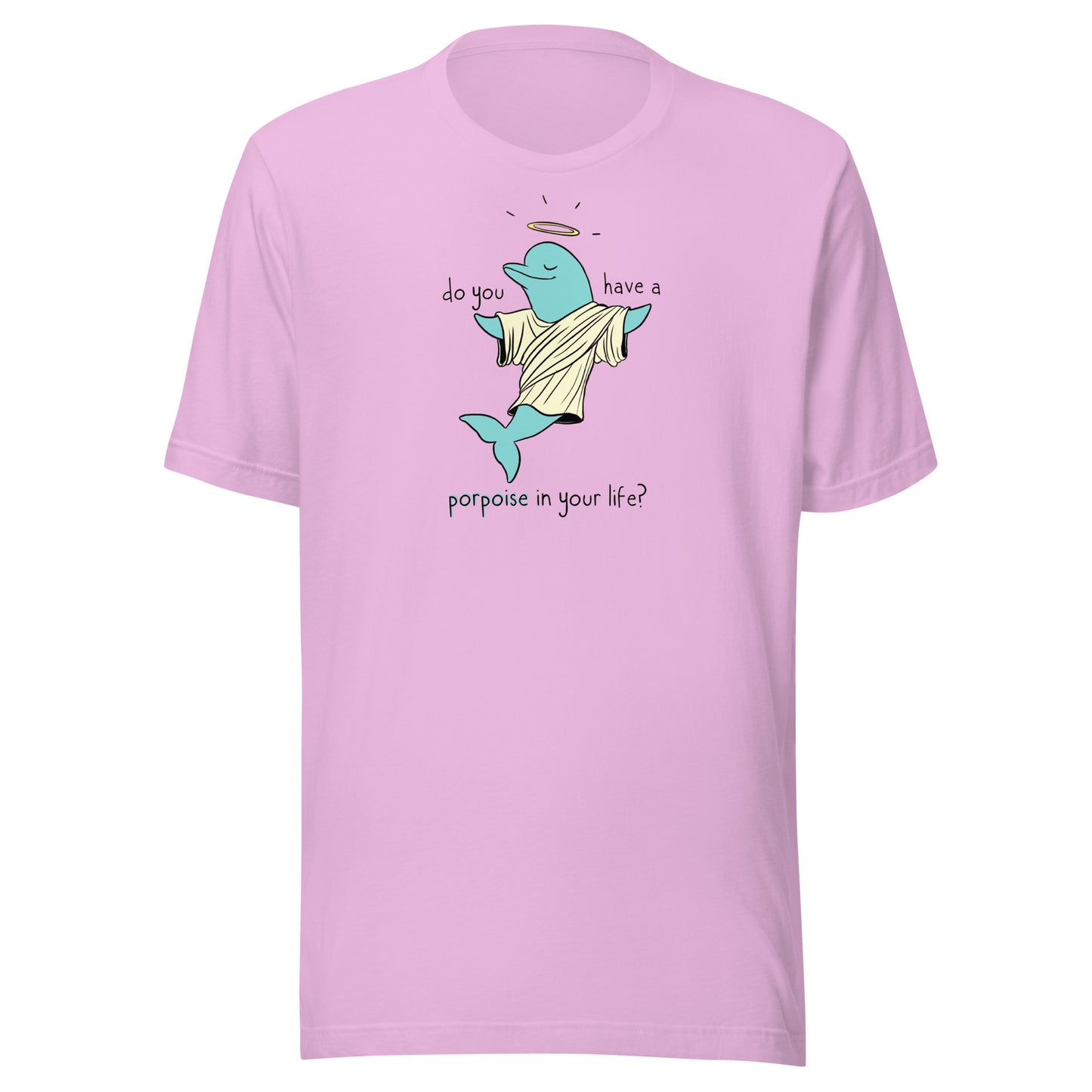 Porpoise Color Unisex  t-shirt