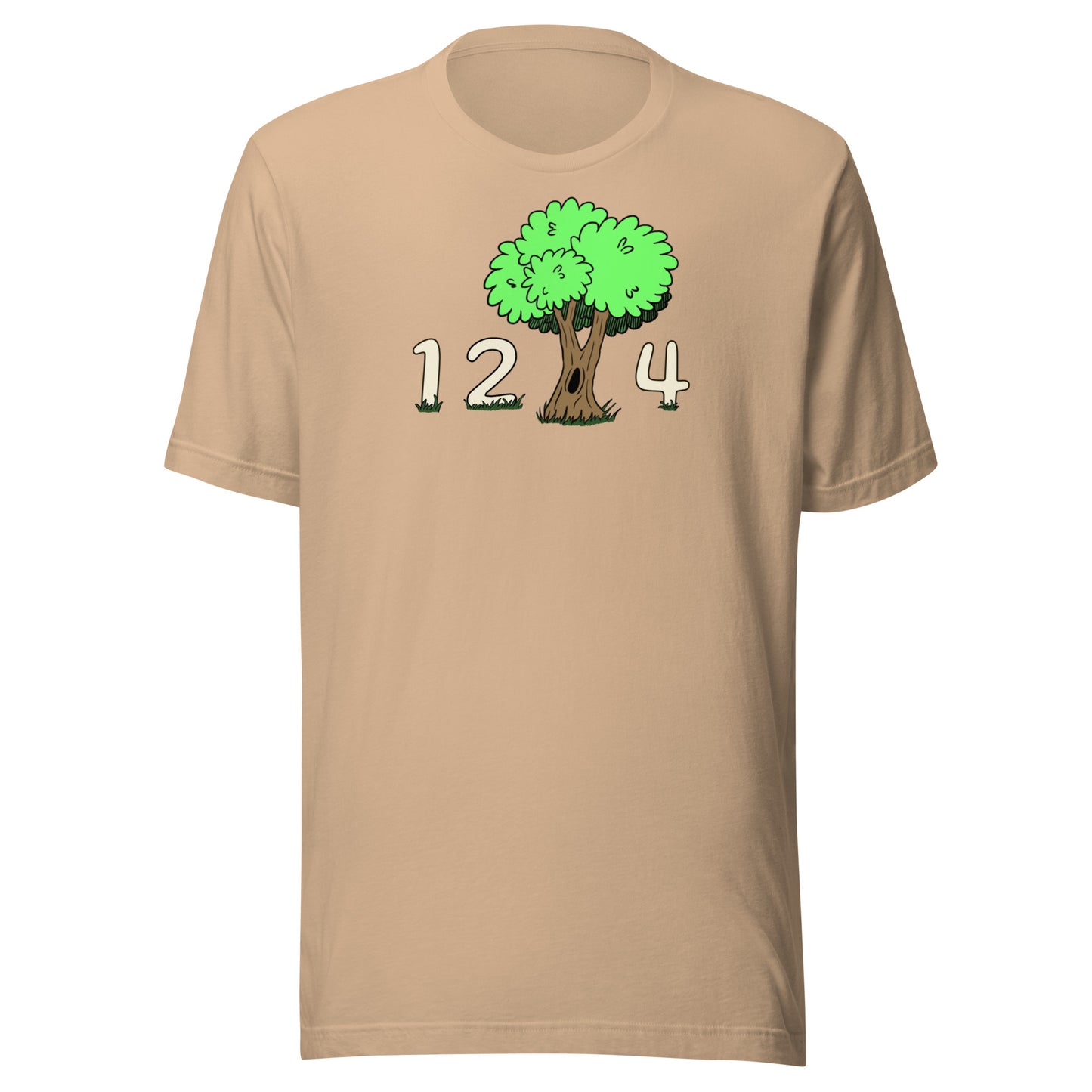 1 2 Tree 4 Unisex Tree shirt