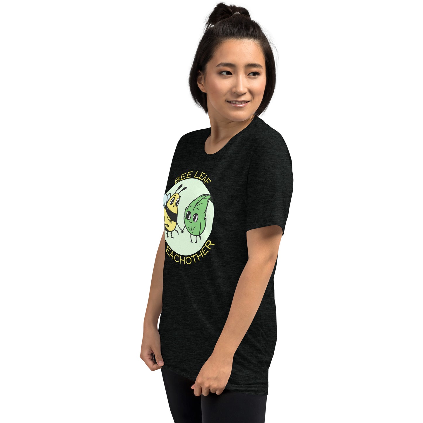 Bee leaf Unisex tri blend (super soft) t-shirt