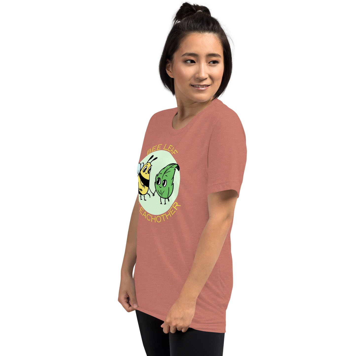 Bee leaf Unisex tri blend (super soft) t-shirt