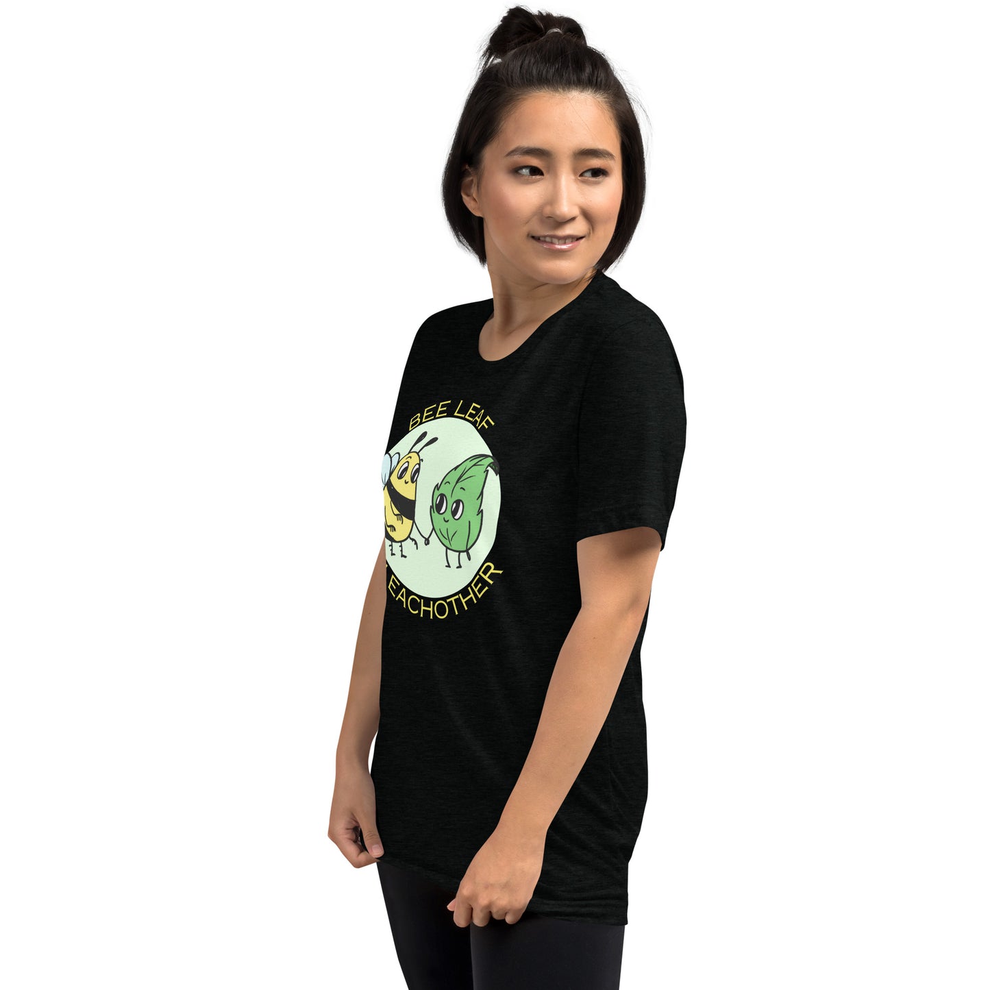 Bee leaf Unisex tri blend (super soft) t-shirt