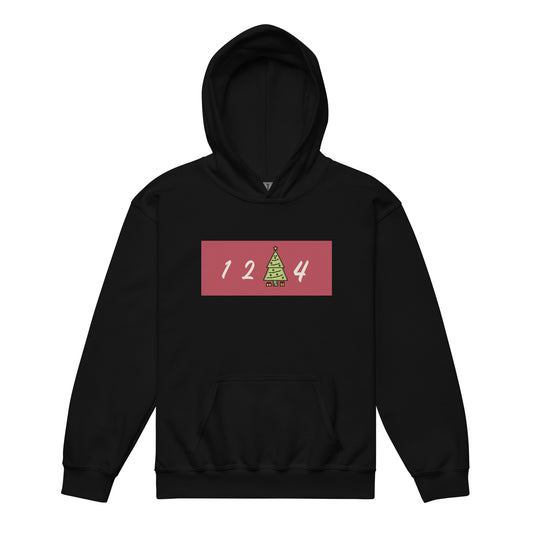 1 2 tree 4 youth Christmas special hoodie