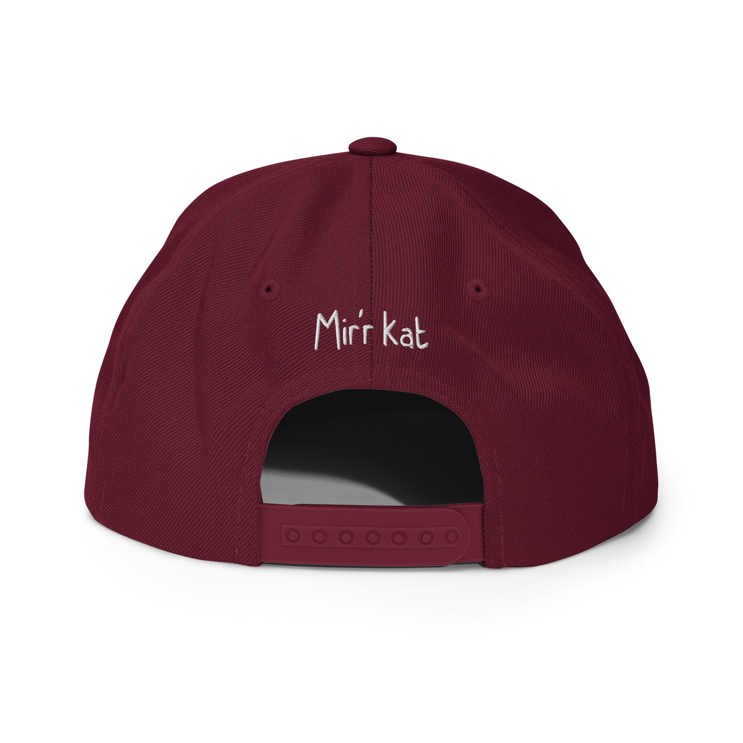 Custom Mir'r Kat Hat Snapback Hat