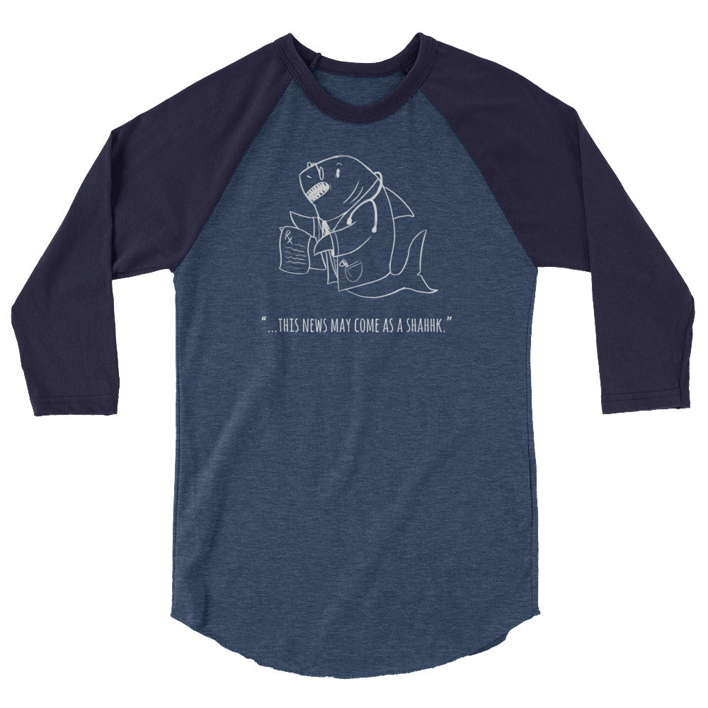 Do you have a Porpoise Dark side 3/4 sleeve raglan shirt