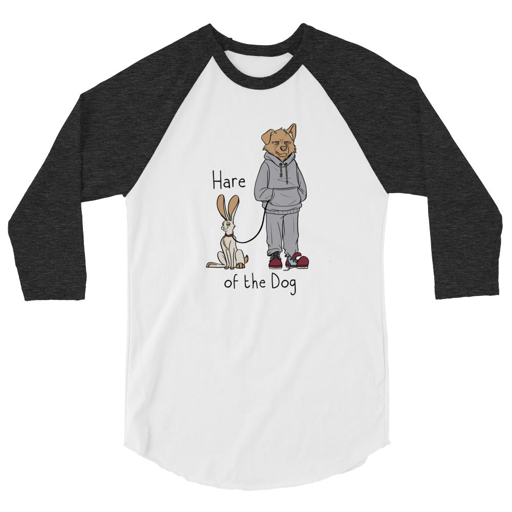 ol' Hare of the Dog 3/4 sleeve baseball shirt