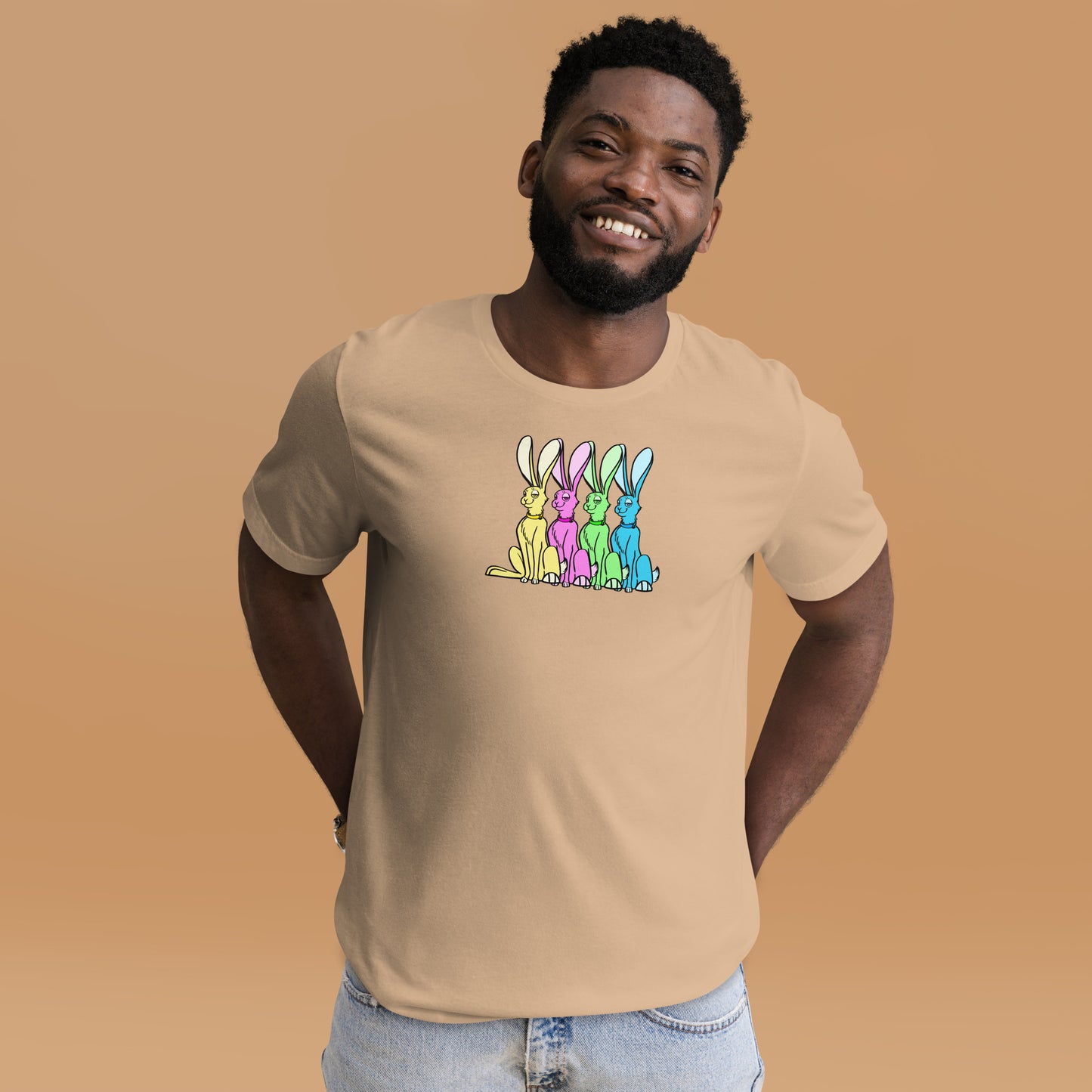 Hoppy Easter Unisex t-shirt