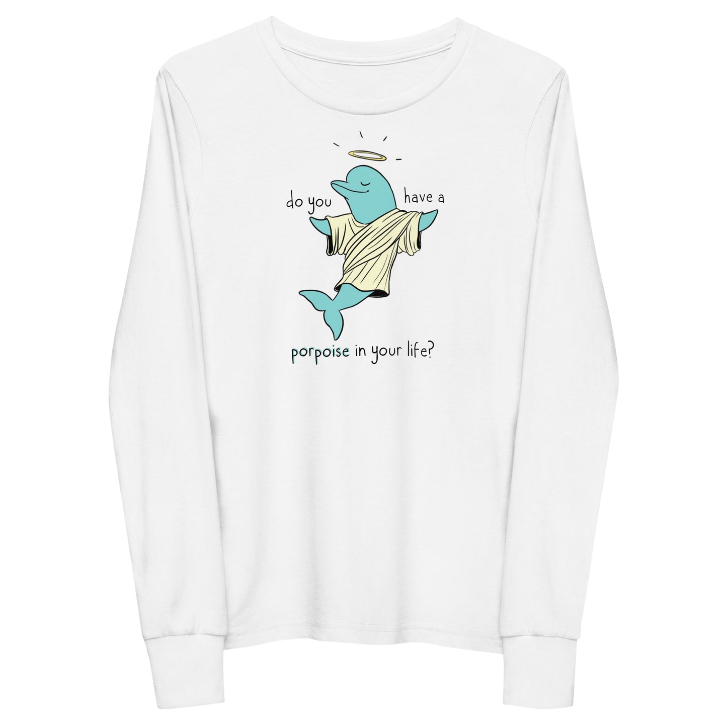 Porpoise Color Youth long sleeve